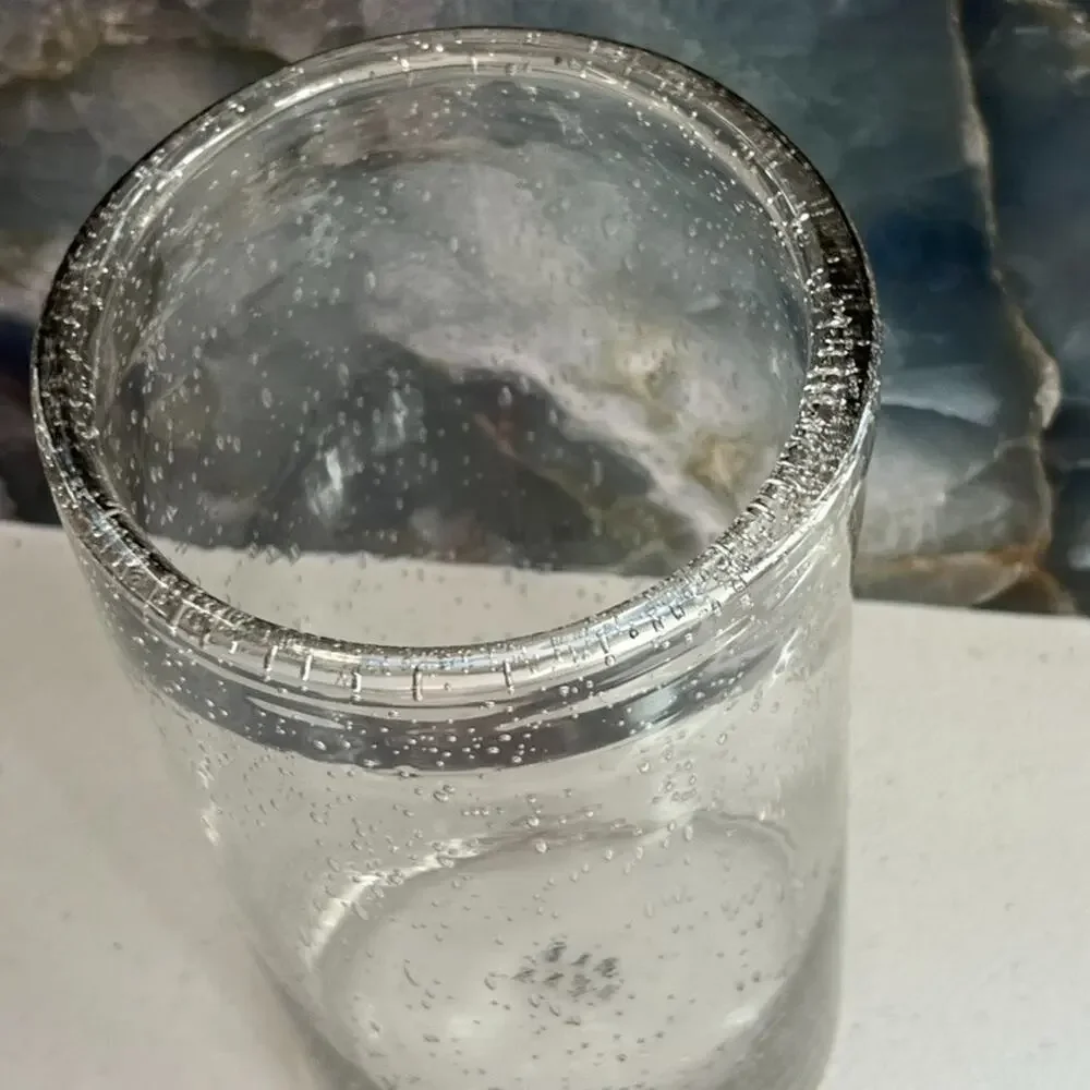Rae Dunn Glass Vase 9.5